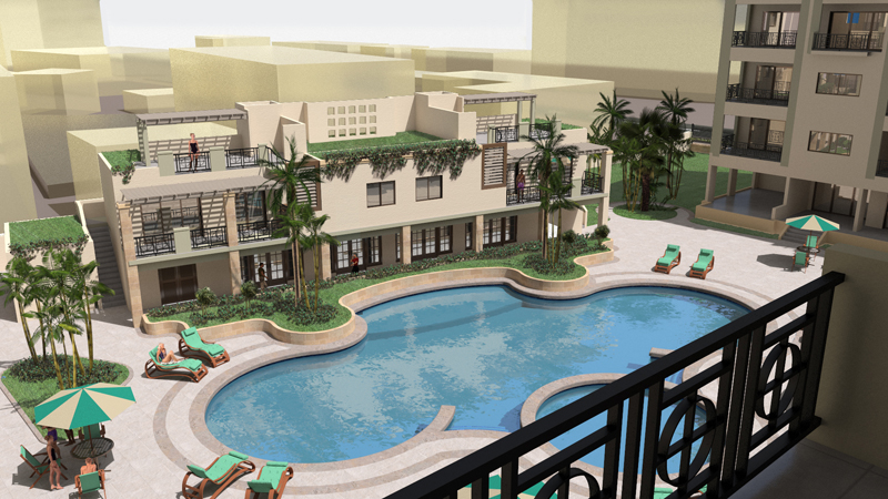 Architecture Project Palm Aruba Condos